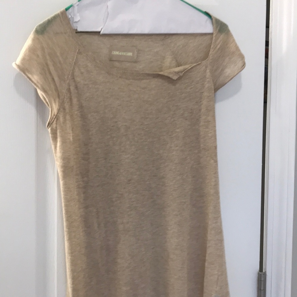COPY - Zadig & Voltaire beige sweater top small